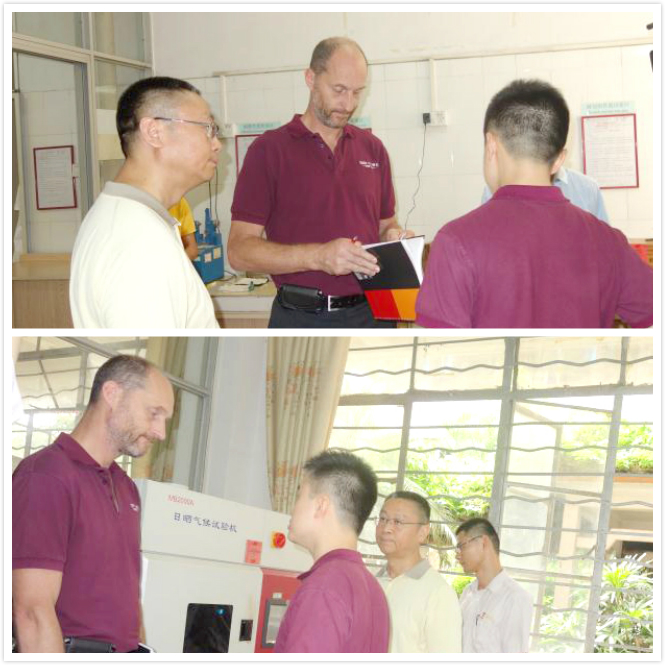 法國客戶對耀東華檢測中心進行第二方審核。.jpg